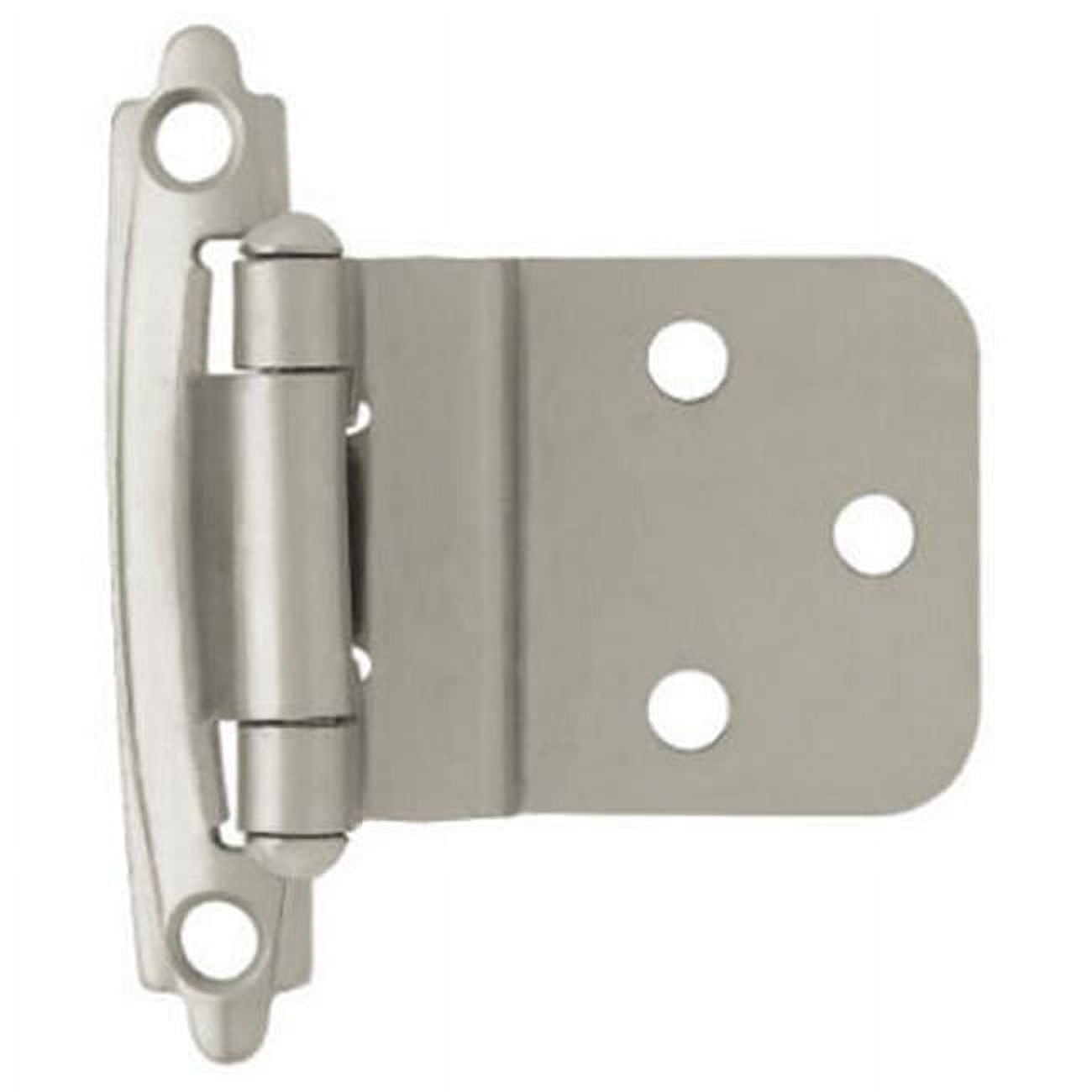 Liberty Hardware Inset Hinge Self-Closing - Nickel - 10 Pack