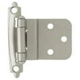 thumbnail image 1 of Liberty Hardware Inset Hinge Self-Closing - Nickel - 10 Pack, 1 of 4