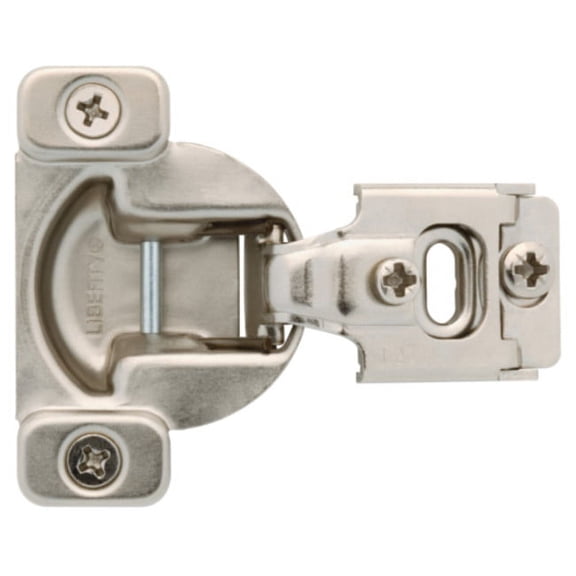 Liberty Hardware H70223C-NP-C 0.5 in. Nickel Plated Over Base Plate