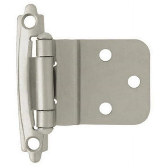 Liberty Hardware Mfg 2 Pack 3/8 Sn Inset Hinge H0104AL-SN-U