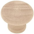 thumbnail image 1 of Liberty Hardware P10512V-BIR-C7 1.25 Dia. x 0.75 in. High Round Wood Knob, 1 of 2