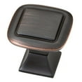 thumbnail image 1 of Liberty Hardware P20327V-VBC-C 32 mm. Bronze & Copper Double Square Cabinet Knob, 1 of 2