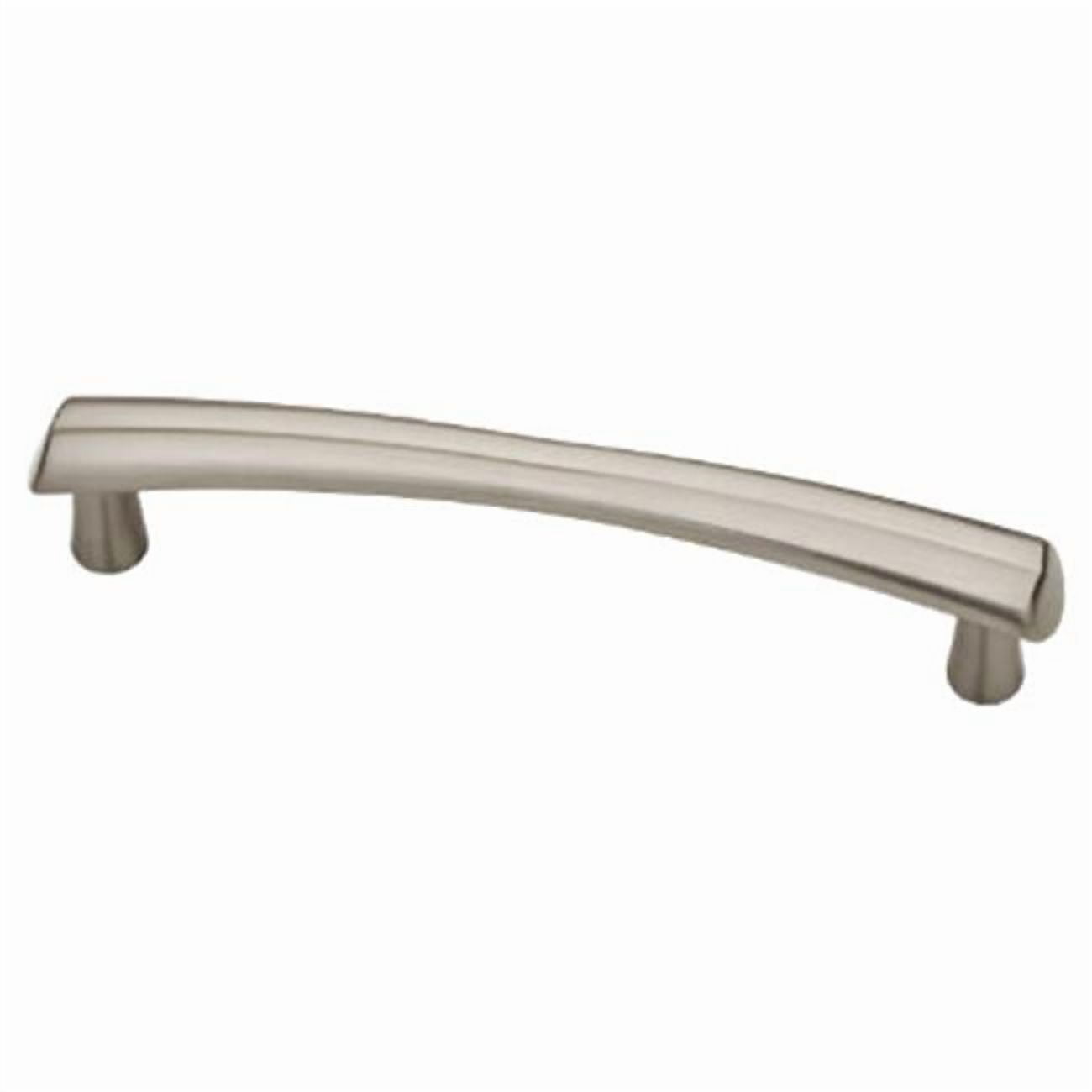 Liberty Hardware P25966C-SN-C 4 in. Satin Nickel- Notched Cabinet Pull