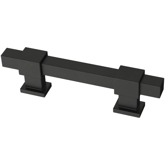 Liberty Hardware P44367-B Square Bar Series 1-3/8 To 4" Adjustable Center To Center Bar