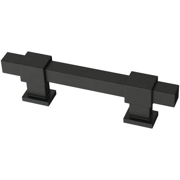 Liberty Hardware P44367-B Square Bar Series 1-3/8 To 4" Adjustable Center To Center Bar