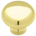 thumbnail image 1 of Liberty Hardware P50150H-PB-C5 1.25 in. Brass Round Knob Pack of 12, 1 of 1