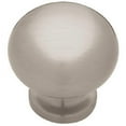 thumbnail image 1 of Liberty Hardware P50156H-SN-C 1.13 in. Brushed Satin Nickel Round Knob, 1 of 1