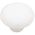thumbnail image 1 of Liberty Hardware P95715H-W-C 1.5 in. White- Mushroom Knob, 1 of 2