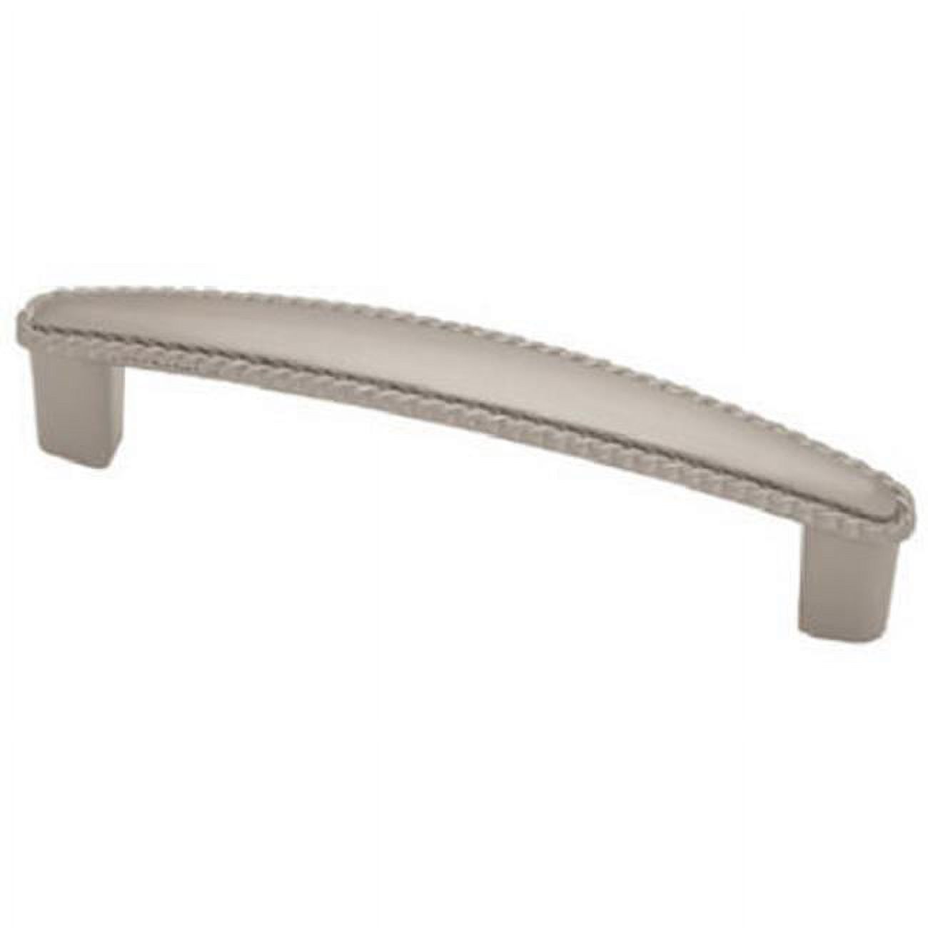Liberty Hardware PN0402H-SN-C 4.25 in. Brushed Satin Nickel Rope Edged Pull