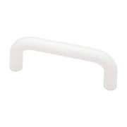 Liberty Hardware White Plastic Wire Cabinet Pull