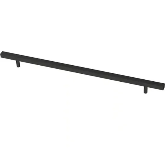 Liberty Harware Cabinet Pull Bar Matte Black 12" P43837C-Fb-Cp