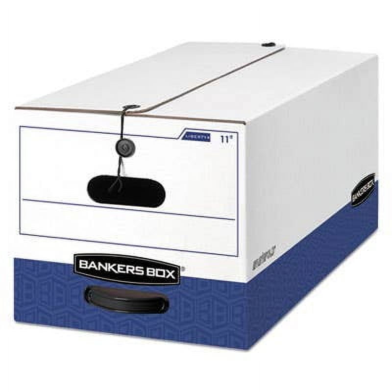 Bankers Box Storage File Box,White,PK4 FEL0001103 - Walmart.com