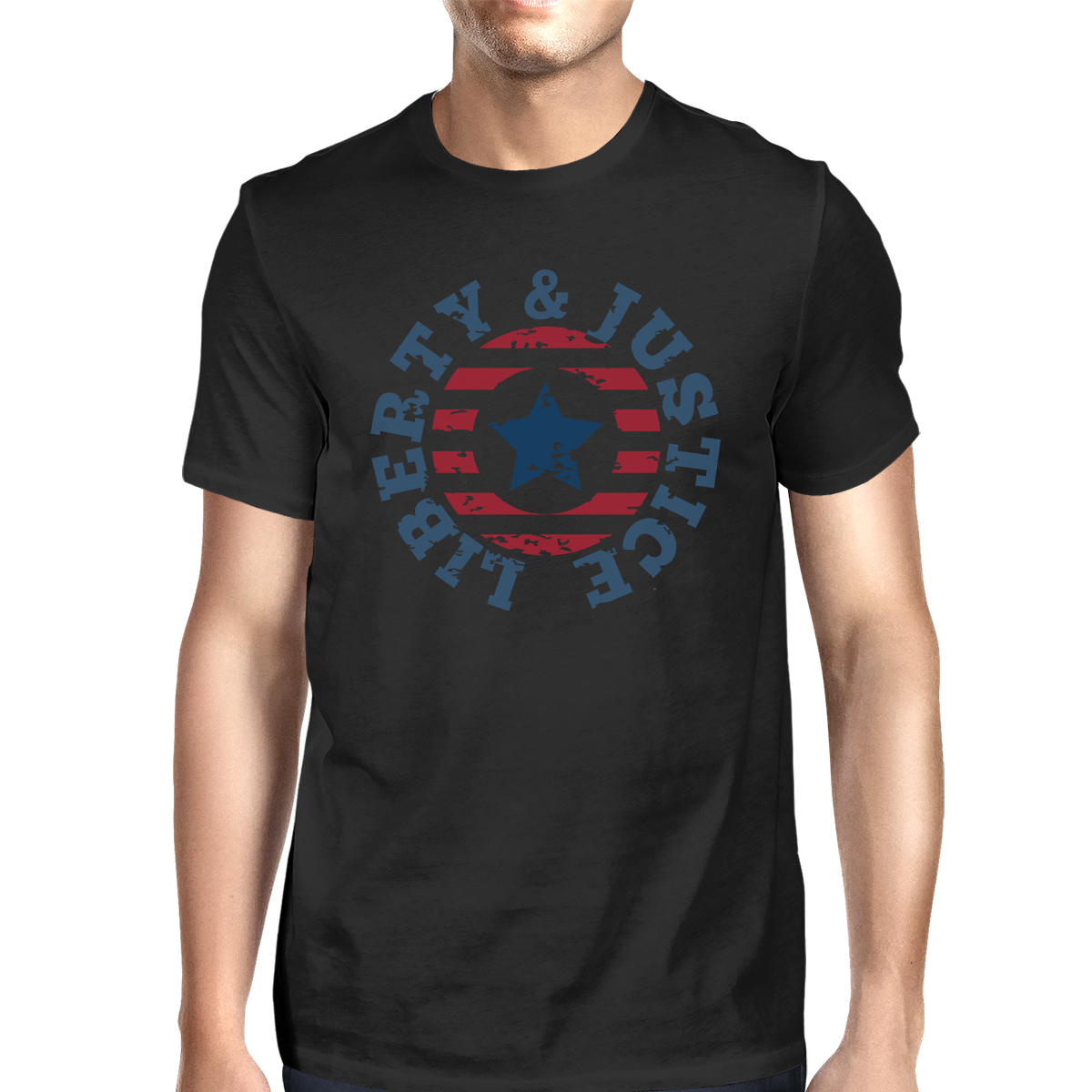 LIBERTY & JUSTICE CAMO TEE main image 0