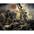 thumbnail image 1 of Liberty Leading The People 1830 Eugene Delacroix - 1798-1863 French Oil On Canvas Musee Du Louvre Paris France Poster Print - 18 x 24, 1 of 1