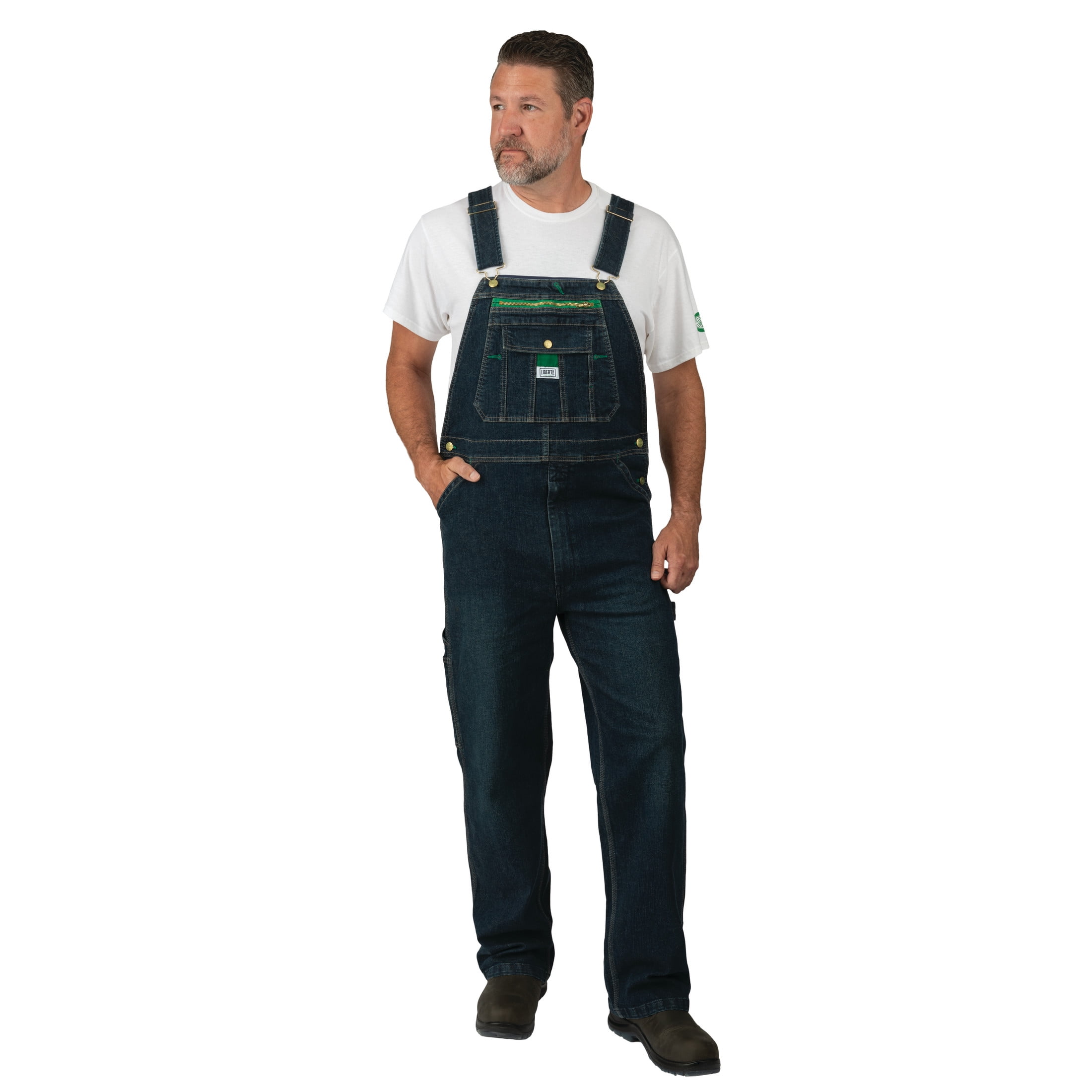Liberty Liberty Men's Flex Denim Bib Overalls