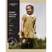 Liberty London Sewing Pattern Penny Collar Dress Kids 12 Months - 4 Years