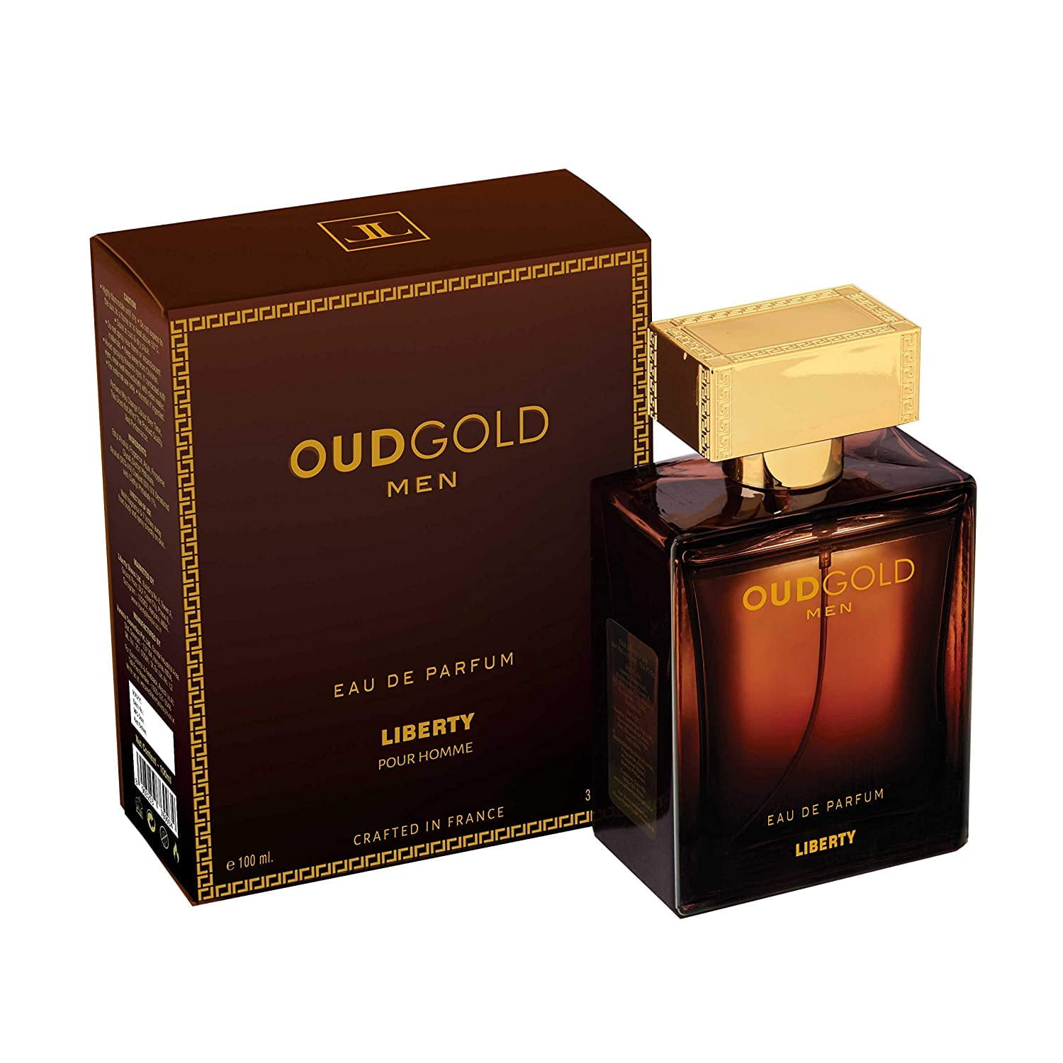 Liberty Luxury Oud, OudGold Perfume for Men, Eau De Parfum (EDP) Spray ...