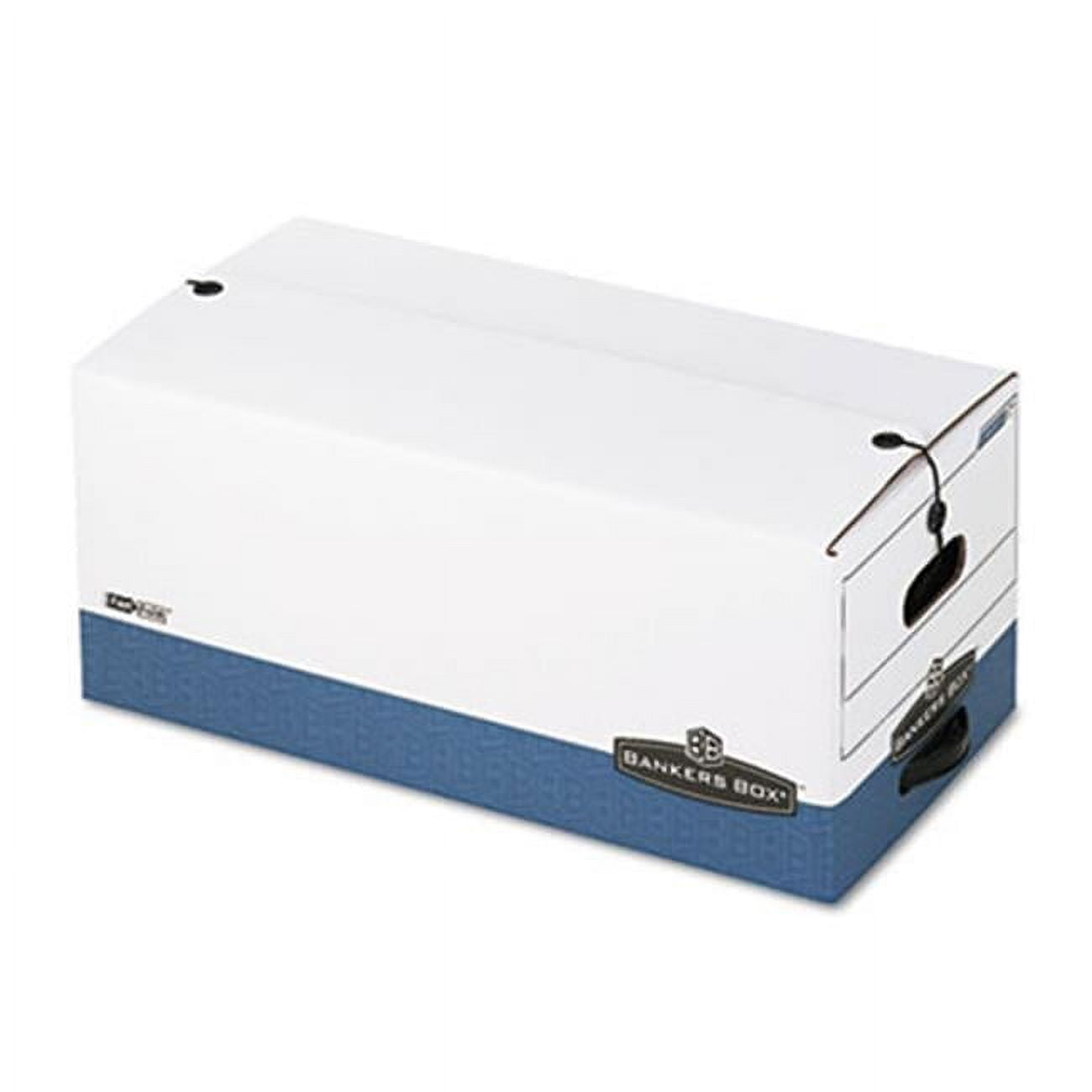 Liberty Max Strength White and Blue Collapsible Storage Box
