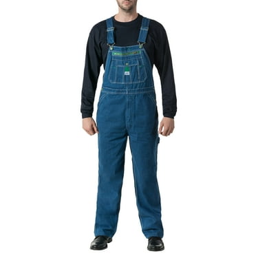 Liberty Men's and Big Men's 100% Cotton Stonewashed Denim Bib Overall