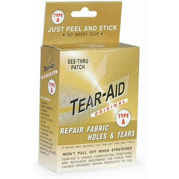Liberty Mountain Tear-Aid Patch Kit - Easy Installation - Clear, One Size