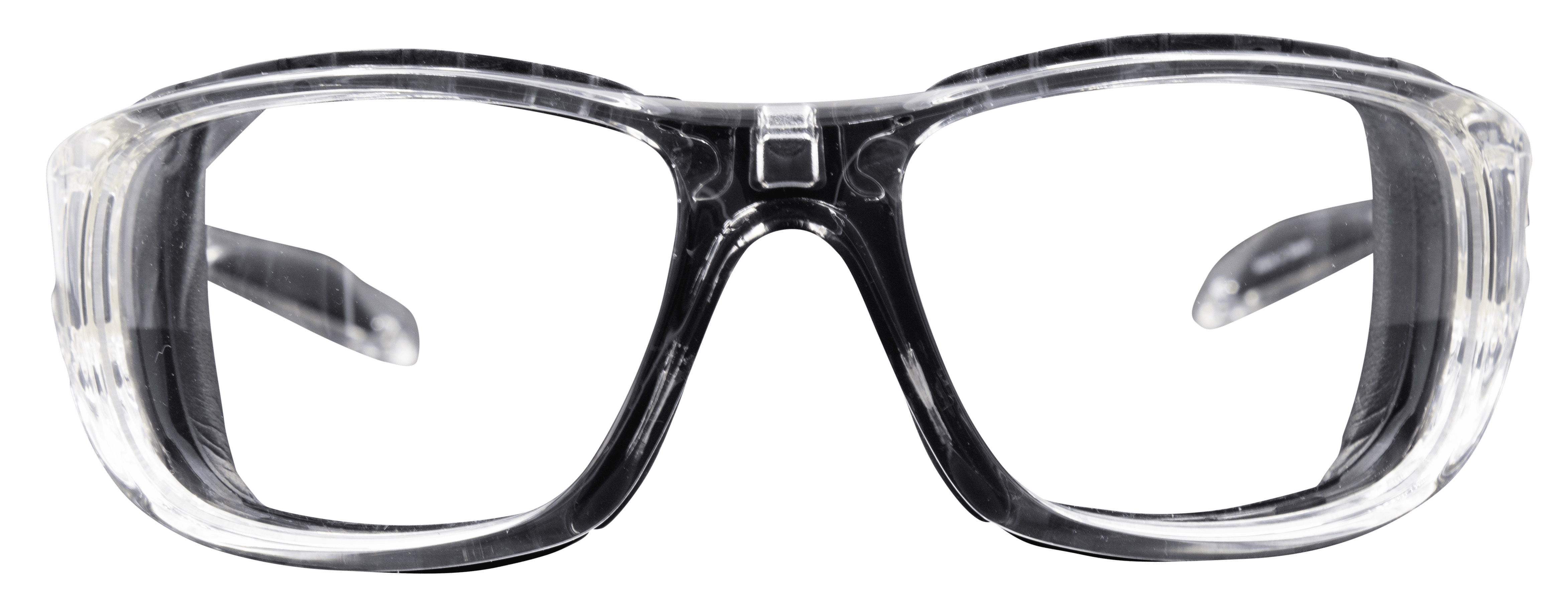Liberty Optical RS-PPE Navigator Prescription Safety Glasses, Clear/Black, OSHA Compliant ANSI Z87.1