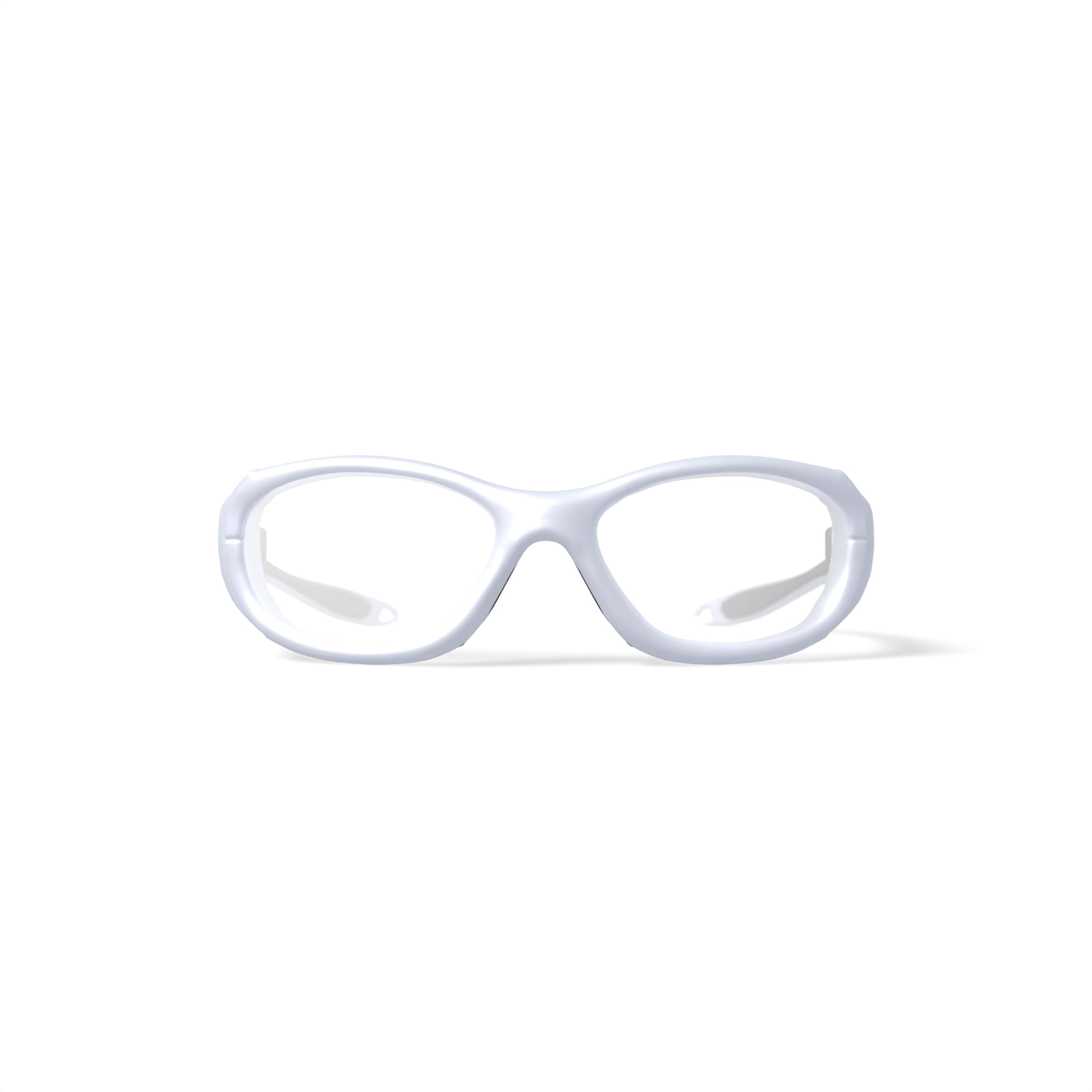 Liberty Optical Rec Sports Spec Protective Eyewear - Shiny Plated Silver
