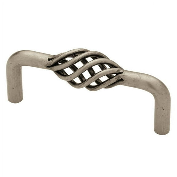 Liberty P05076-AP 3" Antique Pewter Birdcage Cabinet Drawer Pull