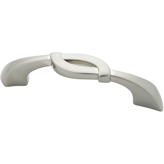 Liberty P20385-SN-C 3/96mm Dual Mount Unity Cabinet Hardware Handle Pull