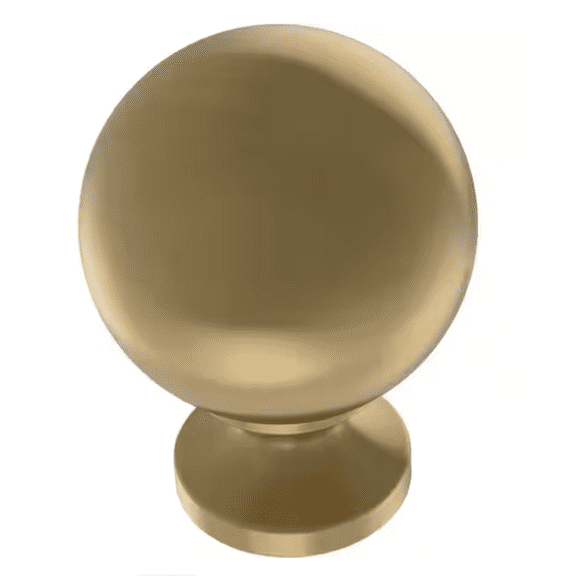 Liberty P21108C-117 1 3/16" Round Orb Modern Gold Cabinet Drawer Knob