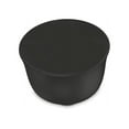 thumbnail image 1 of Liberty P33969W-FB 1 3/16" Gathered Cabinet Drawer Knob Flat Black Finish, 1 of 1