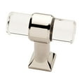 thumbnail image 1 of Liberty P37298C-PN 1 1/2" Cabinet & Drawer Knob Polished Nickel / Clear Acrylic, 1 of 6