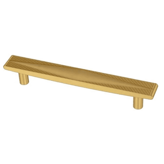 Liberty P40011C-117 5 1/16" Slatted Diamond Cabinet & Drawer Pull Brushed Brass