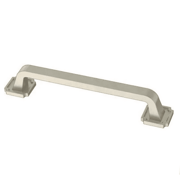 Liberty P40125C-SN 5 1/16" Notched Backplate Cabinet & Drawer Pull Satin Nickel