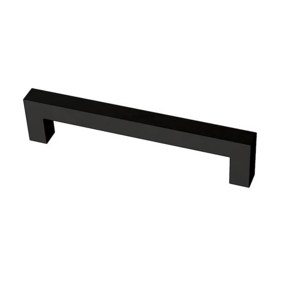 Liberty P41862C-FB Modern Square Bar Pull 5 1/16" Matte Black Drawer Cabinet Pull