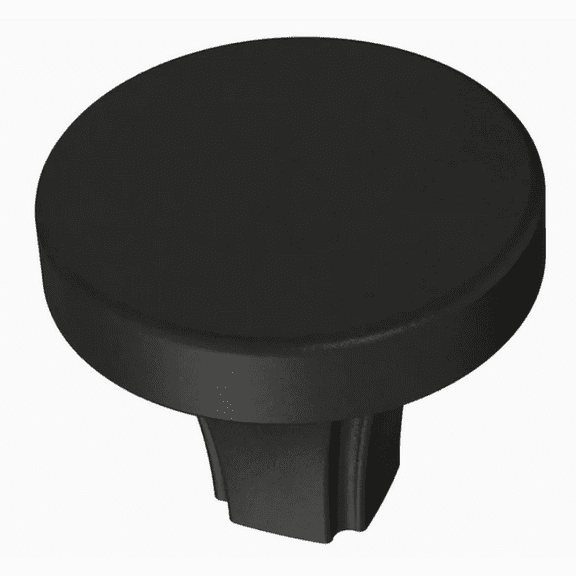 Liberty P42257CW-FB 1 1/4" Classic Inset Cabinet Knob Flat Black