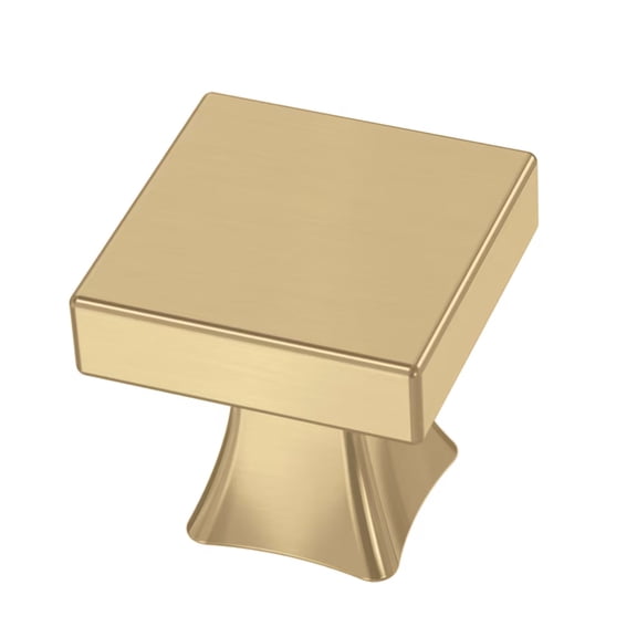 Liberty P43421W-117 Modern Gold 1" Casual Square Cabinet Knob