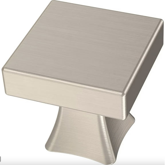Liberty P43421W-SN Satin Nickel 1" Casual Square Cabinet Knob