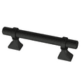thumbnail image 1 of Liberty P44376C-FB 1 3/8" - 4" Classic Adjustable Cabinet Pull Flat Black, 1 of 2