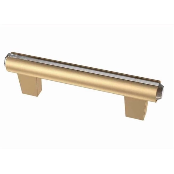 Liberty P45054C-720 Clear Acrylic & Champagne Bronze 3" Cabinet Drawer Bar Pull