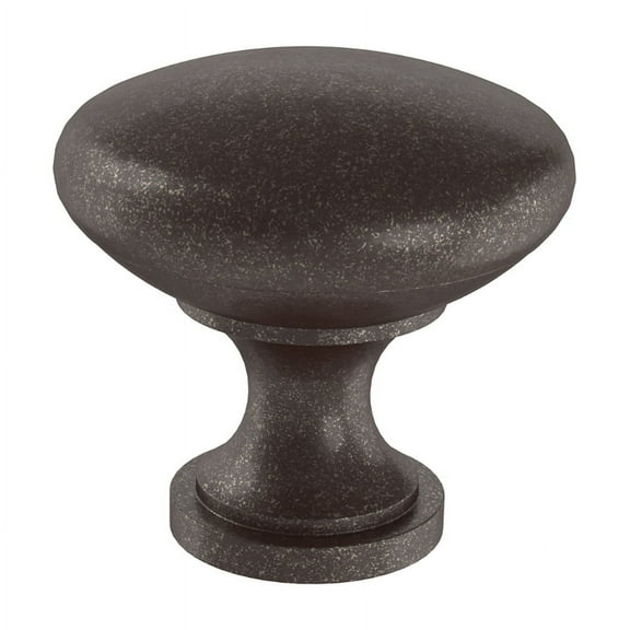 Liberty P50154W-CO 1 1/4" Coco Bronze Round Garrett Cabinet Drawer Knob 10 Pack