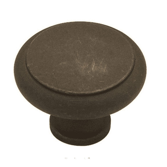 Liberty PN0409-OB 1 3/16" Perimeter Cabinet Drawer Knob Distressed Bronze