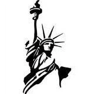 Liberty Picture Art - Living Room – Peel & Stick Sticker - Vinyl Wall Decal