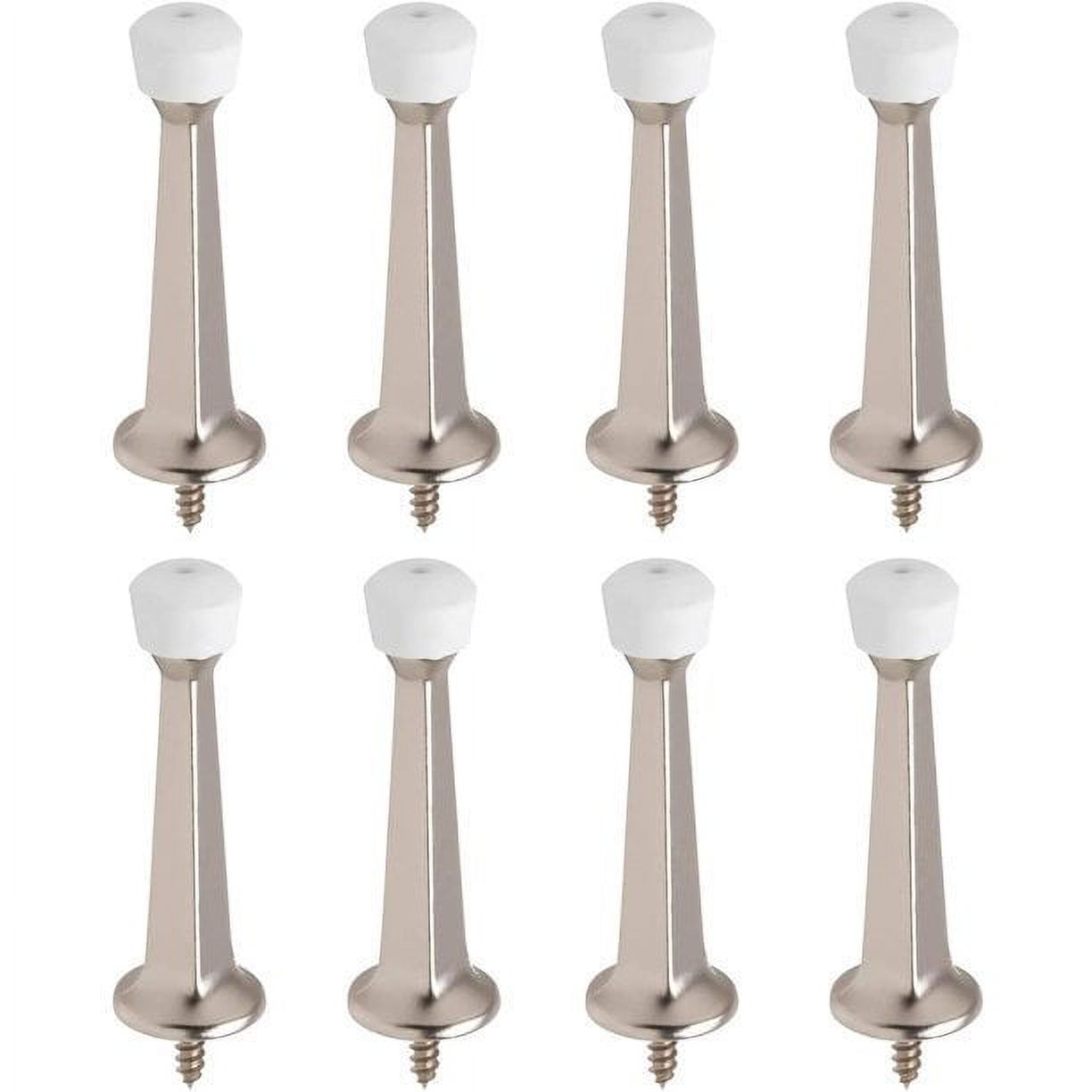 Liberty Premium Door Stoppers Metal Solid Rigid Door Stop Brushed 3