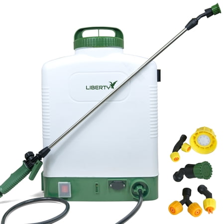 Liberty Professional Grade Backpack Battery Powered Sprayer 4 Gallon All Day Battery
