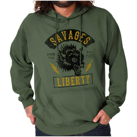 Liberty Protect Defend Freedom 1776 Hoodie Sweatshirt Women Men Brisco Brands S