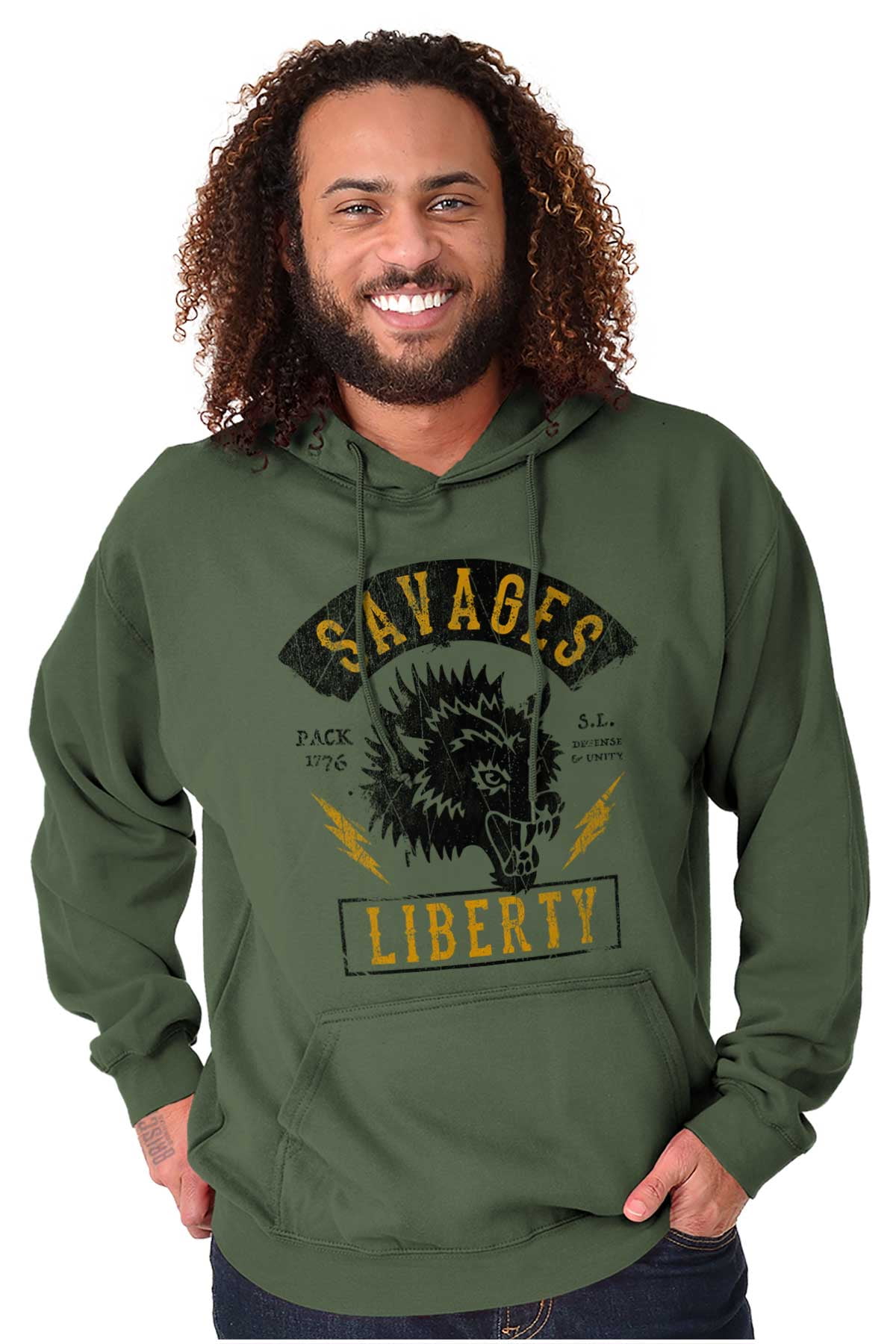 Liberty Protect Defend Freedom 1776 Hoodie Sweatshirt Women Men