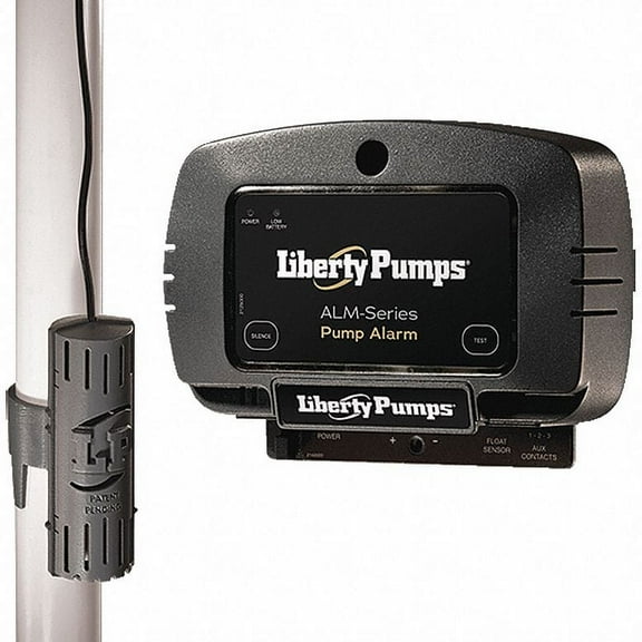 Liberty Pumps ALM-P1 Indoor High Liquid Level Alarm with Compact Snap-On Float, 10ft Cord