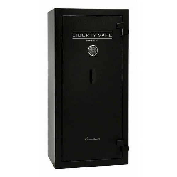 Liberty Safe Military Style 24 Pistol Gun Safe with Anti Drill Lock Protection, Steel