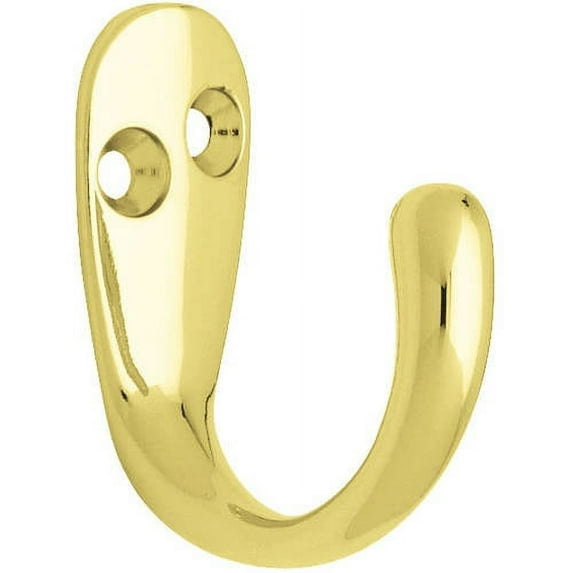 Liberty Single Prong Robe Hook, Available in Multiple Colors
