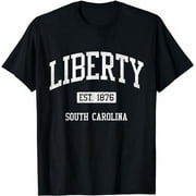 Liberty South Carolina SC JS04 Vintage Athletic Sports T-Shirt
